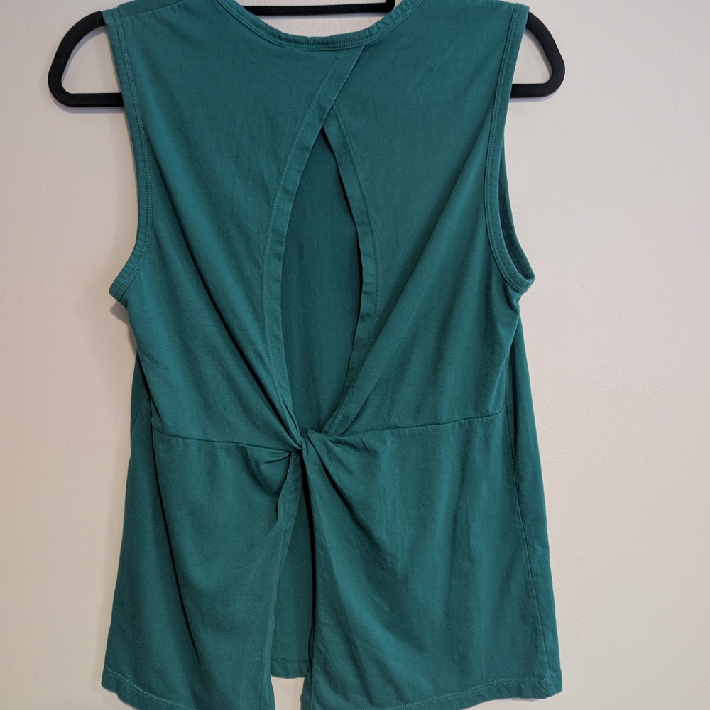 Fabletics Teal Muscle Tee - Picture 2 of 2